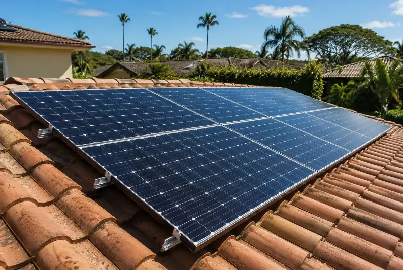 Installation de panneaux solaires à Villefranche-de-Conflent